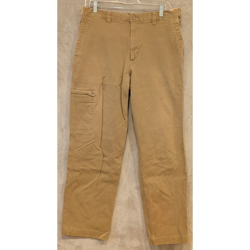 Dockers Cargo Pants Mens 33x30 Tan Khaki Straight Fit Utility Pockets